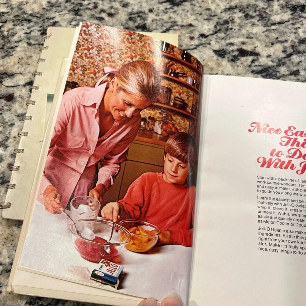 VTG The New Joys of Jell-O Recipe Books (2) 1970’s